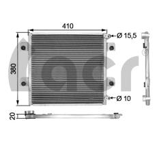 ACR 300797 - CONDENSADOR, AIRE ACONDICIONADO