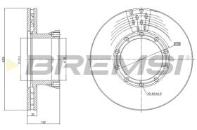 BREMSI CD5143V - DISCHI FRENO - BRAKE DISCS