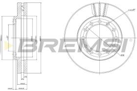 BREMSI CD8525V - DISCHI FRENO - BRAKE DISCS