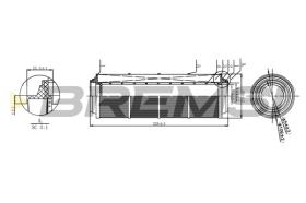 BREMSI FA1143 - FILTRO DE AIRE