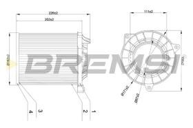 BREMSI FA1178 - FILTRO DE AIRE