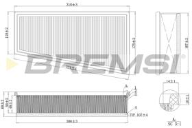 BREMSI FA2004 - FILTRO DE AIRE