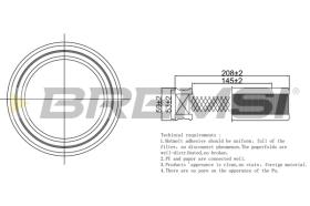 BREMSI FA2172 - FILTRO DE AIRE