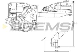 BREMSI FE0222 - FILTRO COMBUSTIBLE