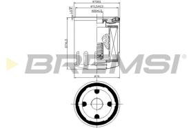 BREMSI FL0030 - FILTRO DE ACEITE