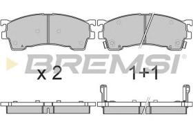 BREMSI BP2961 - JUEGO DE PASTILLAS DE FRENO