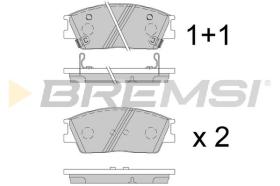 BREMSI BP3904 - JUEGO DE PASTILLAS DE FRENO