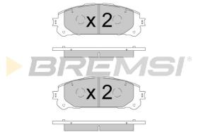 BREMSI BP3908 - JUEGO DE PASTILLAS DE FRENO