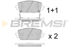 BREMSI BP3910 - JUEGO DE PASTILLAS DE FRENO