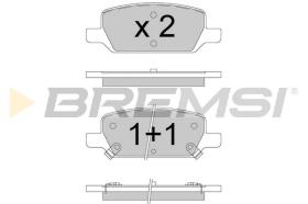 BREMSI BP3913 - JUEGO DE PASTILLAS DE FRENO