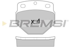 BREMSI BP7248 - JUEGO DE PASTILLAS DE FRENO