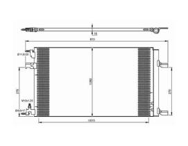 ACR 300753 - CONDENSADOR, AIRE ACONDICIONADO