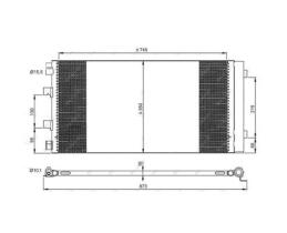 ACR 300757 - CONDENSADOR, AIRE ACONDICIONADO